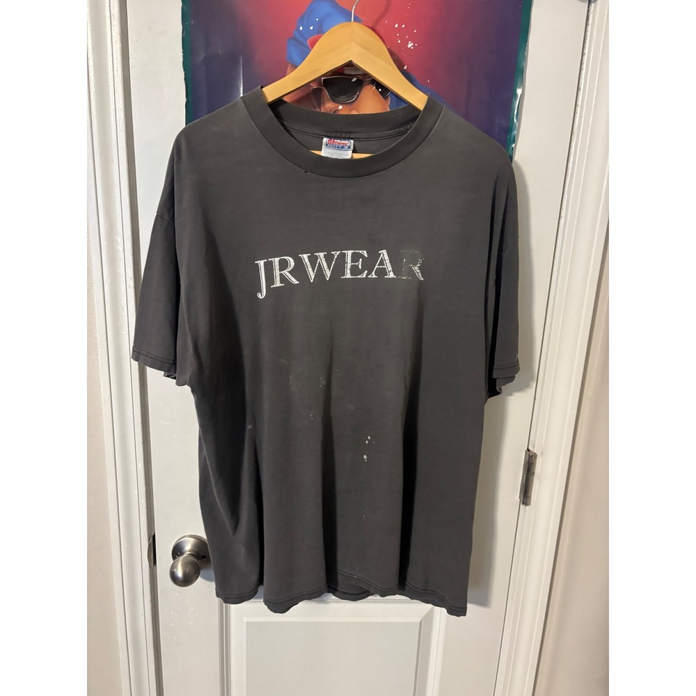 Vintage faded JRWEAR Golf Life Graphic T-Shirt Gray XL 90s Single Stitch